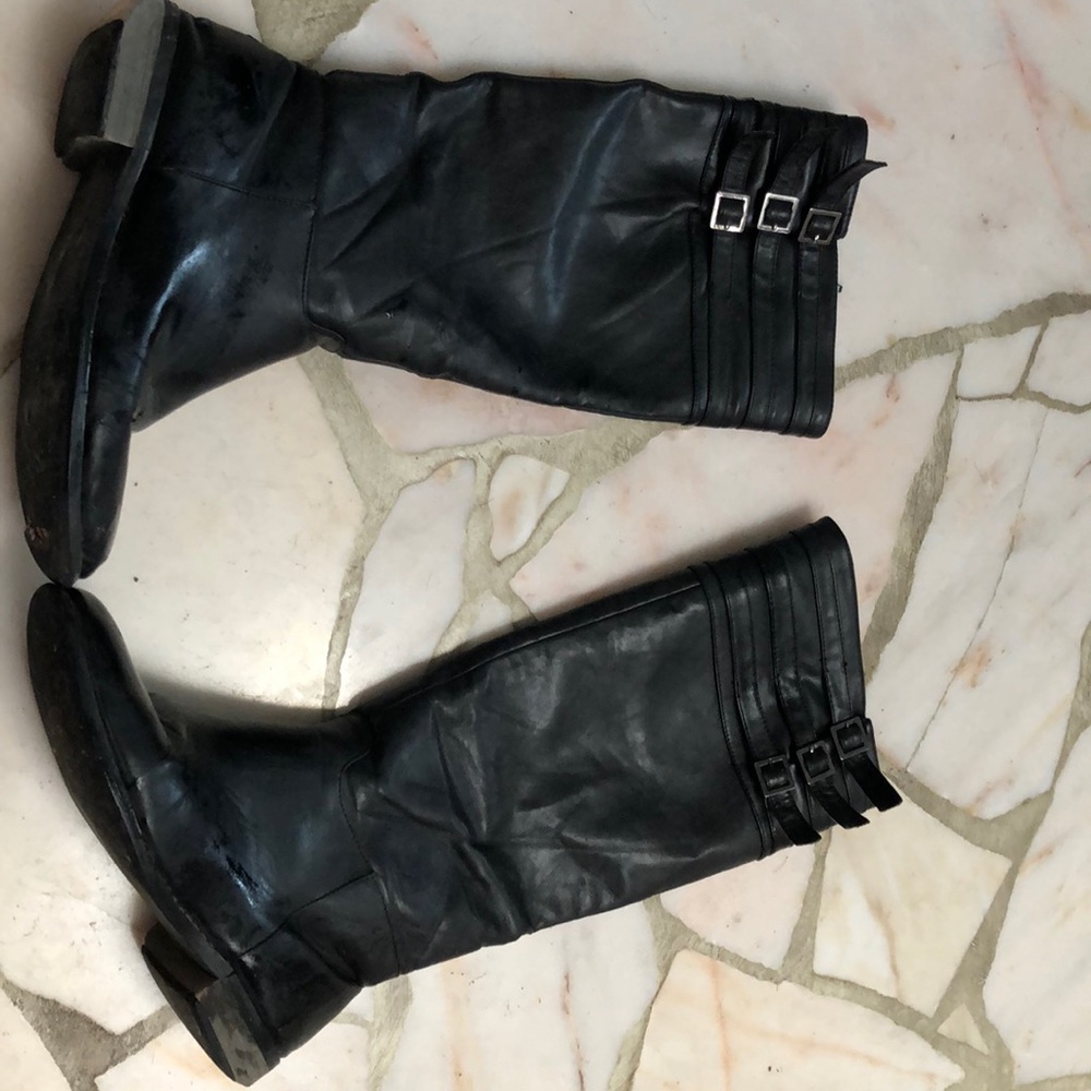 Black boots